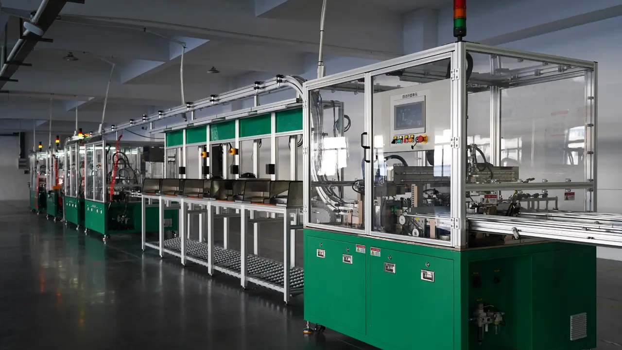 MCB Auto Assembly Line View